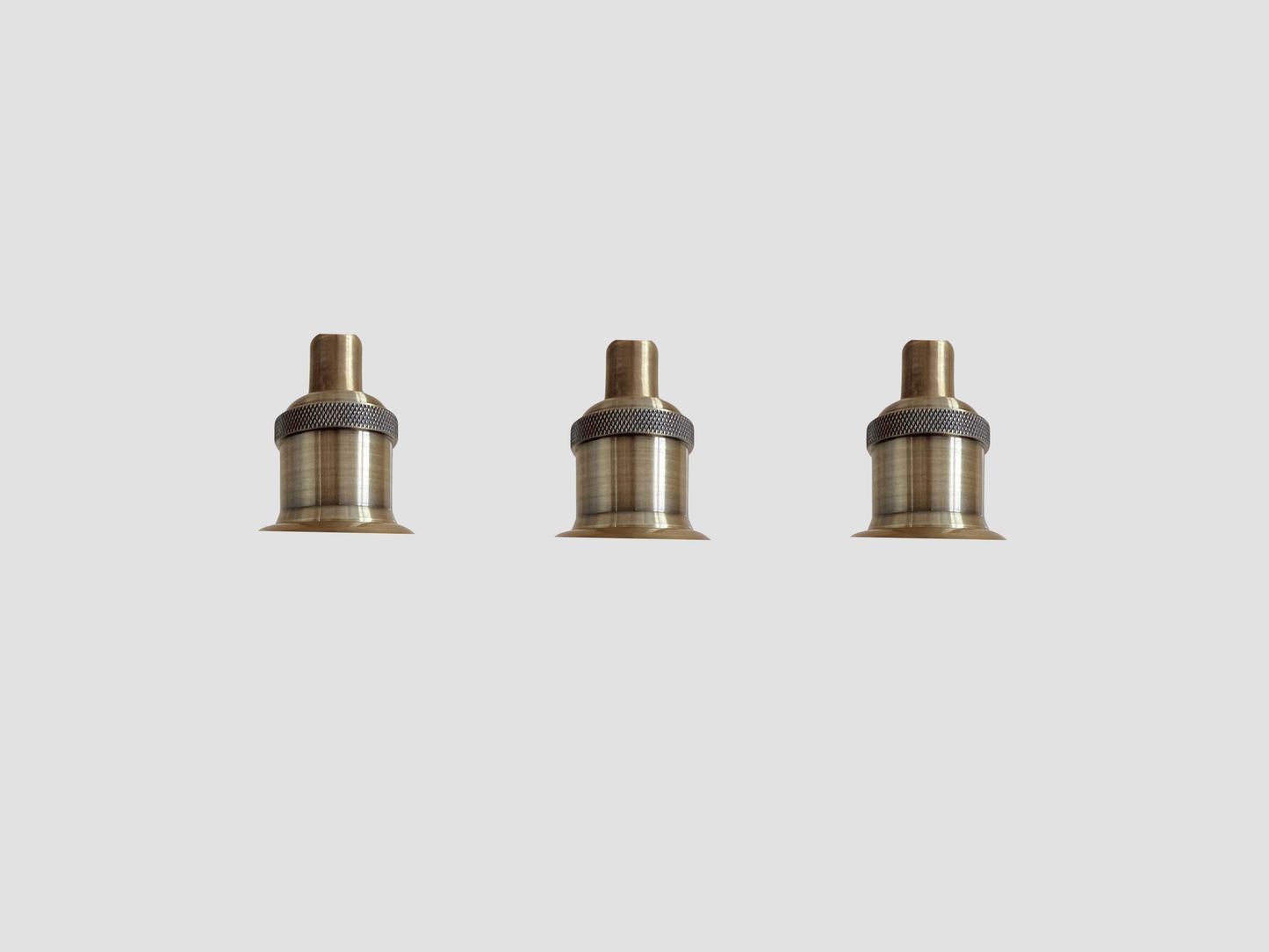 3x Bronze sockets