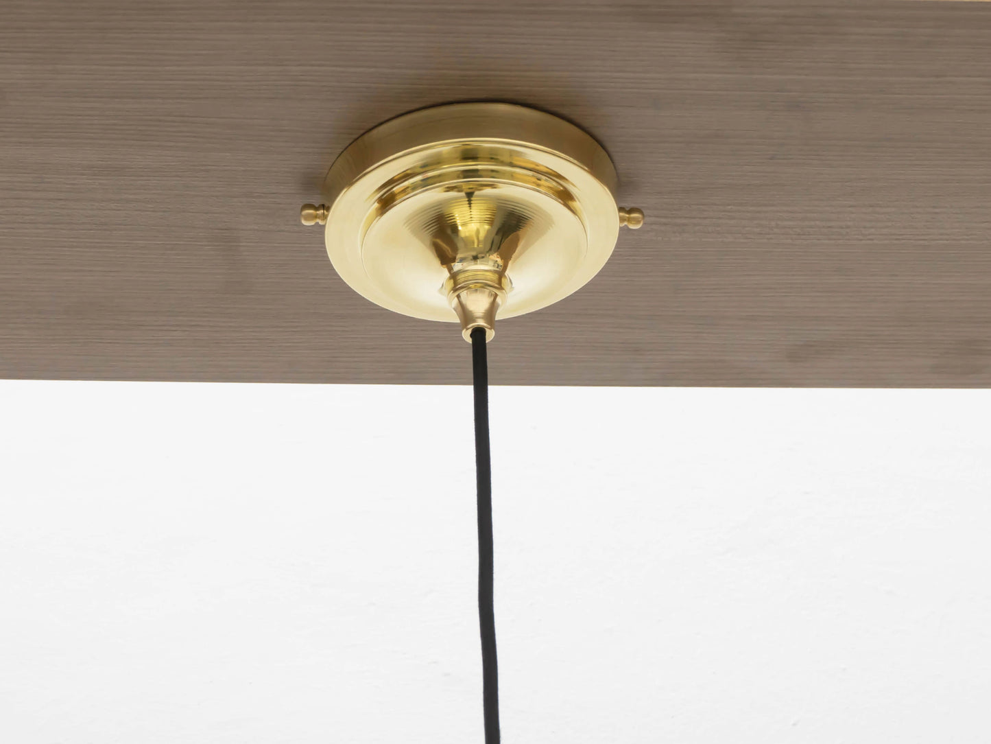 Hammered Polished Brass Pendant Light