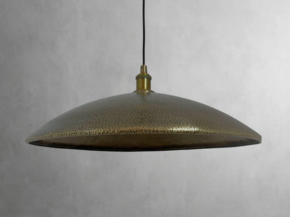 Hammered Bronze Pendant Light