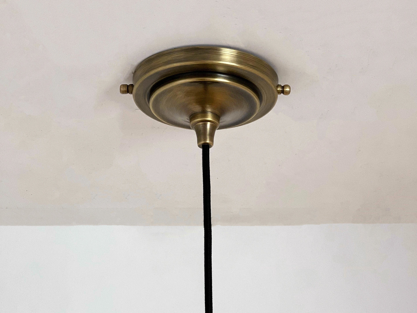 Hammered Bronze Pendant Light