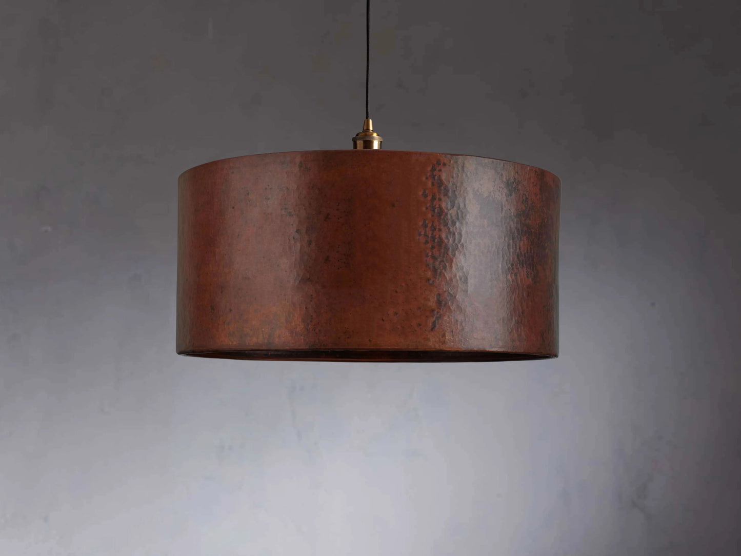 Copper Drum Chandelier