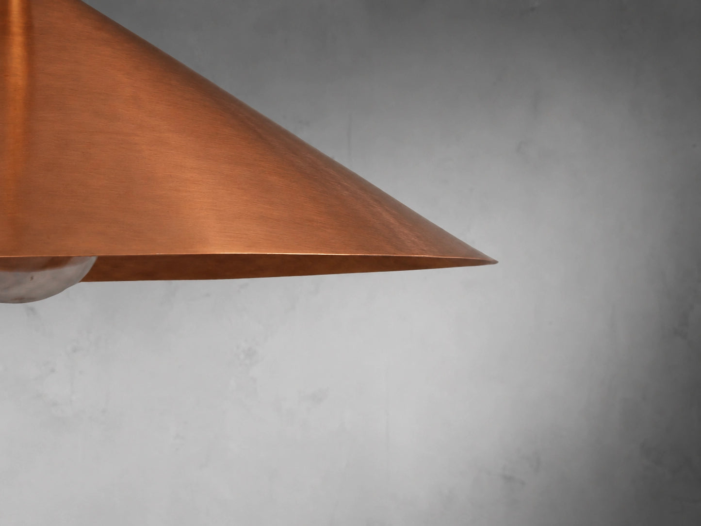 Copper Cone Pendant Light