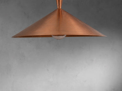 Copper Cone Pendant Light