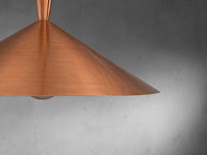 Copper Cone Pendant Light
