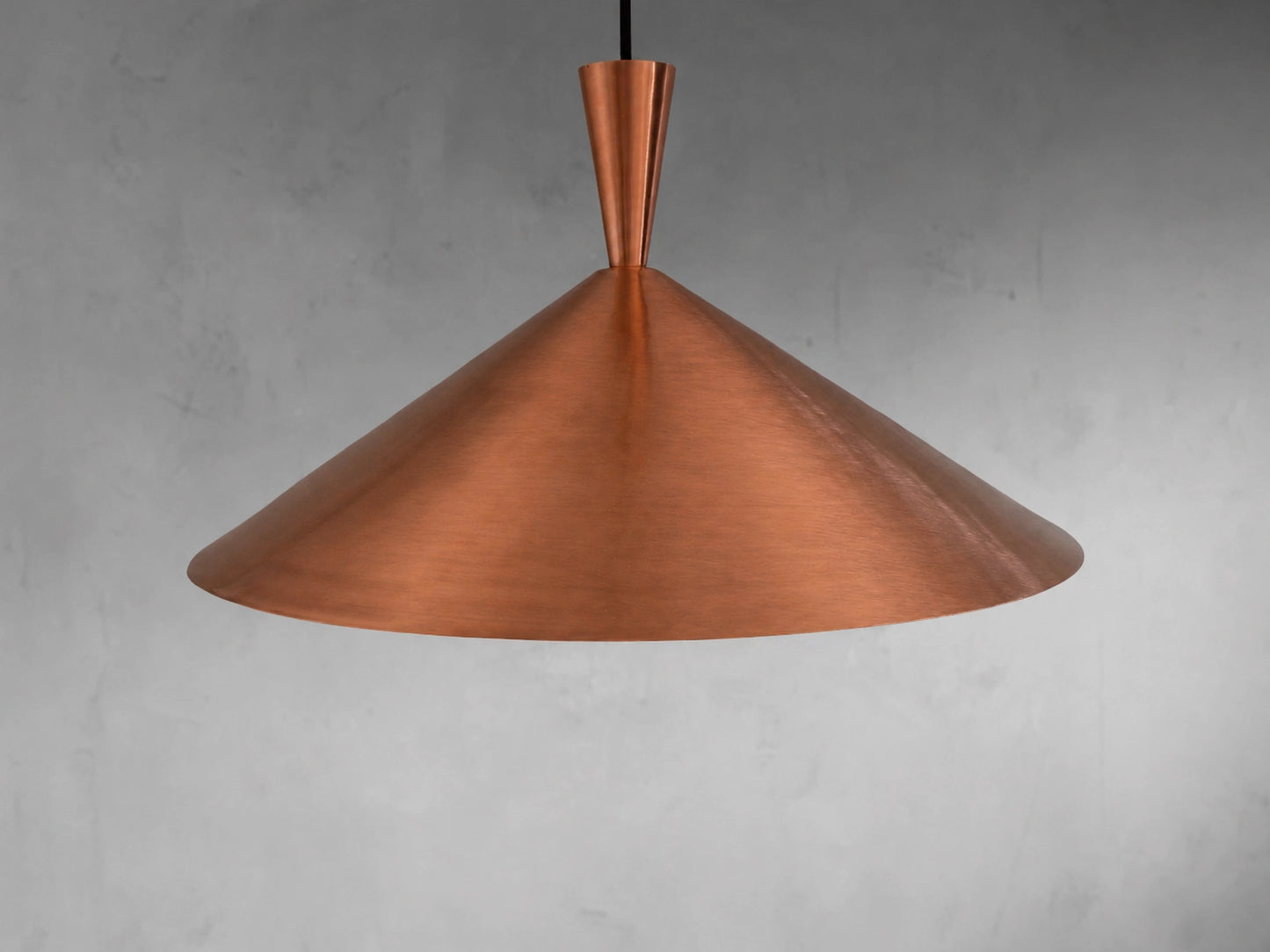 Copper Cone Pendant Light