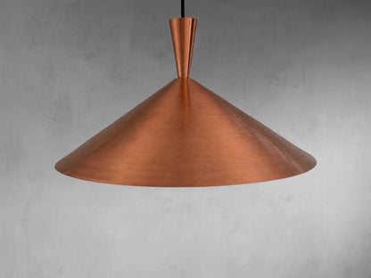 Copper Cone Pendant Light