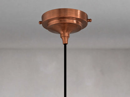 Copper Cone Pendant Light
