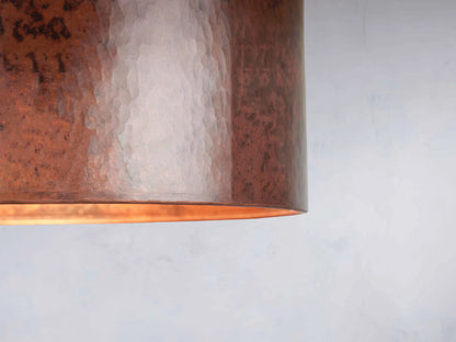 Copper Drum Chandelier