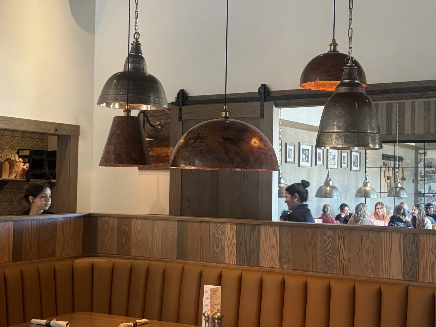 Copper Dome Pendant Light