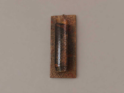 Spiral Copper Wall Sconce